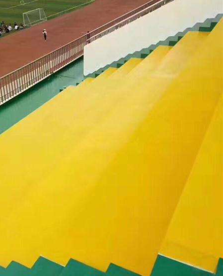 即墨球场台阶翻新修补改造